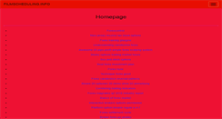 Desktop Screenshot of filmscheduling.info